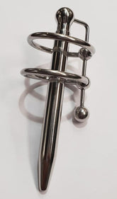 Dual-Ring Urethral Delight - Elevate Your Intimate Exploration Penis Plugs